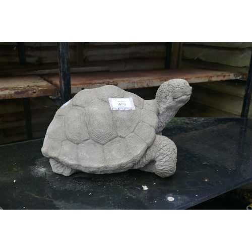 476 - Stone tortoise ornament