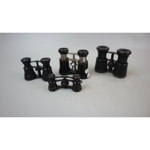 89 - Collection of opera glasses
