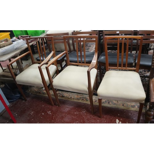 464 - 3 Gordon Russell dining chairs