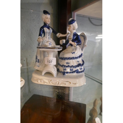 137 - Collection of ceramics to include Capodimonte