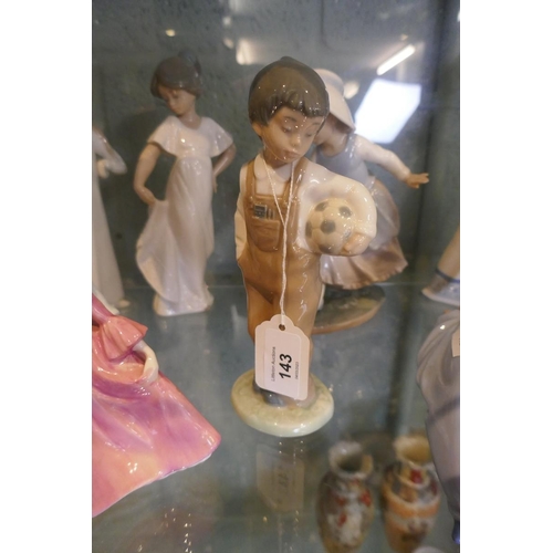 143 - Collection of figurines to include Lladro & Nao