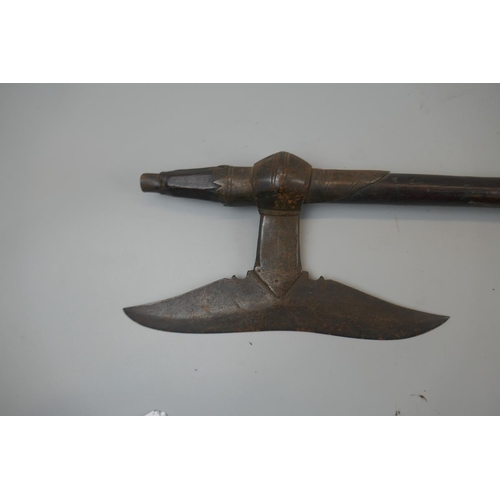 153 - 2 19thC Indian axes to include Bulova axe