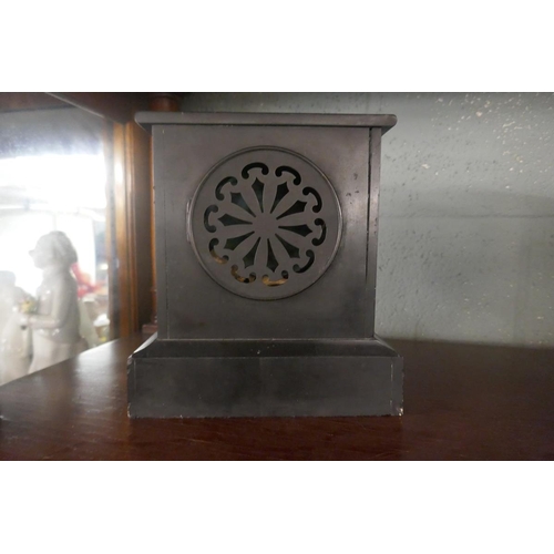 195 - Slate mantle clock