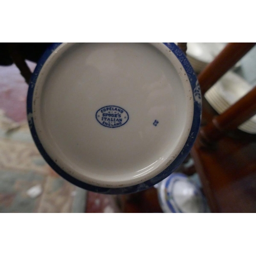 201 - Large collection of blue & white china to include Spode