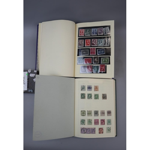 223 - Stamps - Foreign in 2 albums, Belgium, Denmark & Netherlands