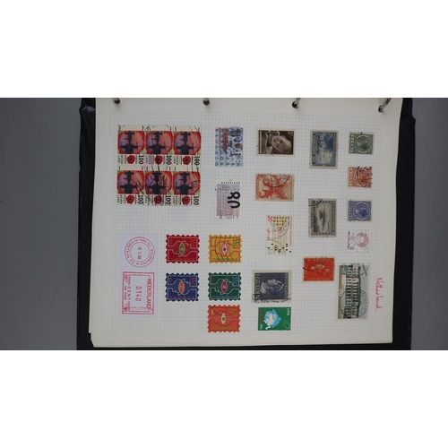 225 - Stamps - Foreign & Commonwealth in albums countries J-N