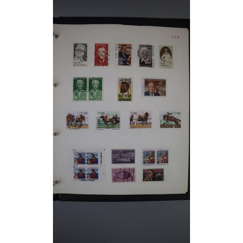 226 - Stamps - Foreign & Commonwealth in albums countries U-Z