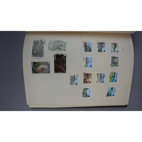 227 - Stamps - Channel Islands album with Guernsey, Jersey plus Isle of Man