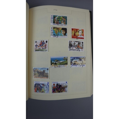 227 - Stamps - Channel Islands album with Guernsey, Jersey plus Isle of Man