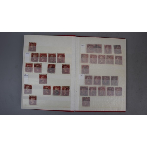 229 - Stamps - Great Britian small stock book with imperf penny red with No's 6, 7, 8 & 10 in Maltese ... 