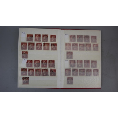 229 - Stamps - Great Britian small stock book with imperf penny red with No's 6, 7, 8 & 10 in Maltese ... 