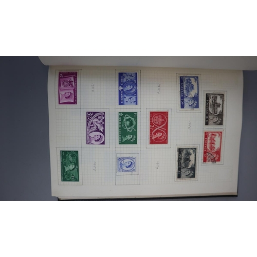 232 - Stamps - Great Britain album QV-QE2 - Seahorse to 10/- King George to £1 much useful