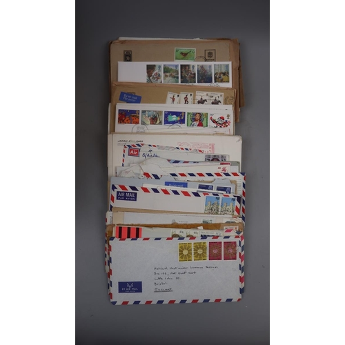 235 - Stamps - World box of cover, commercial & philatelic