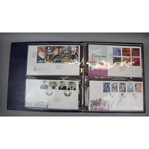 239 - Stamps - Great Britain 1967-2004 first day covers in 7 albums together with some channel Islands