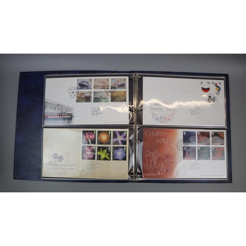 239 - Stamps - Great Britain 1967-2004 first day covers in 7 albums together with some channel Islands