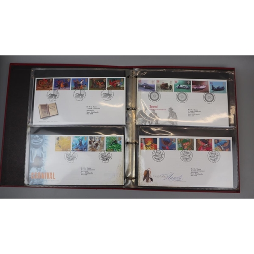 239 - Stamps - Great Britain 1967-2004 first day covers in 7 albums together with some channel Islands