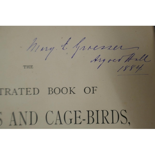 307 - Book of Canaries and Caged Birds dated 1884 (many now extinct)