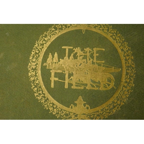 309 - Large antique book - The Field 1886