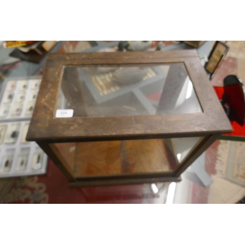 324 - Table top display cabinet