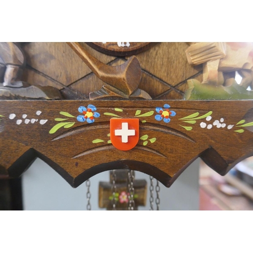 385 - Black Forest style working cuckoo clock