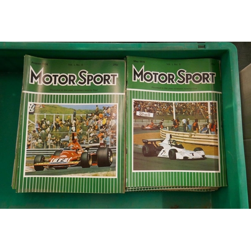 111 - Collection of 1960's / 70's motor sports magazines