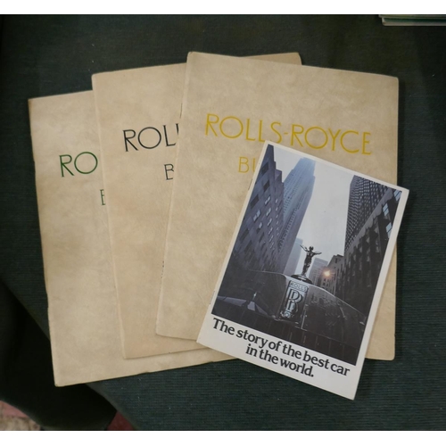 130 - Collection of Rolls Royce Bulletin magazine etc