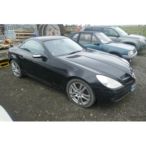 161 - 2005 05 reg Mercedes Benz 350SLK MOT till July