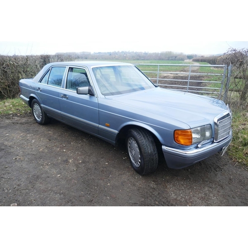 164 - 1986 D reg Mercedes Benz 420SE V8 with just 99000 miles and full MOT