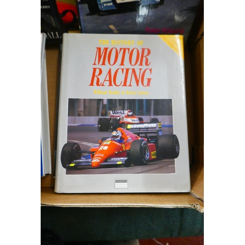 110 - Collection of motor racing books