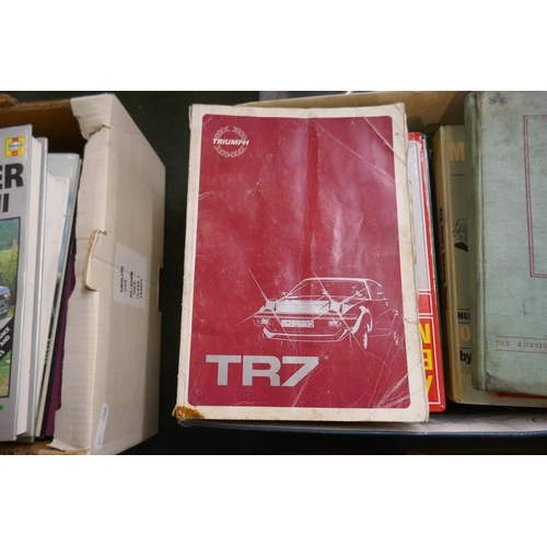 113 - Collection of motoring books