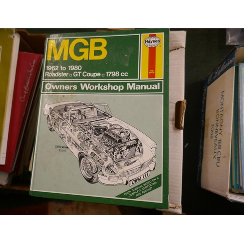 113 - Collection of motoring books