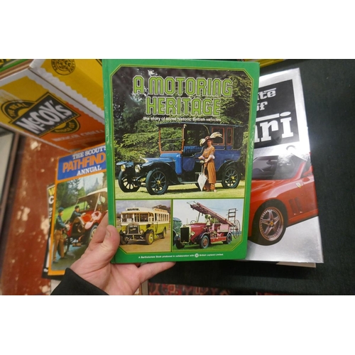 116 - Collection of motoring books to include Haynes manuals