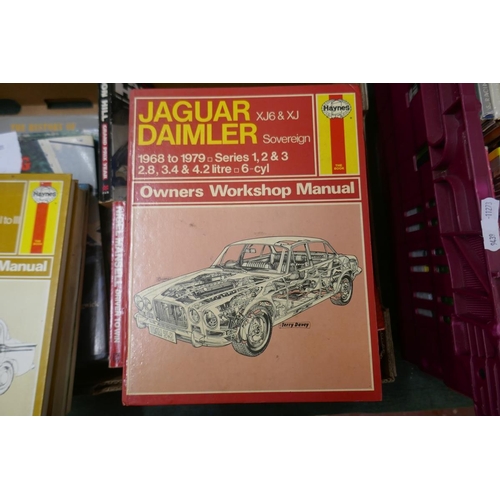 124 - 7 assorted Haynes manuals etc