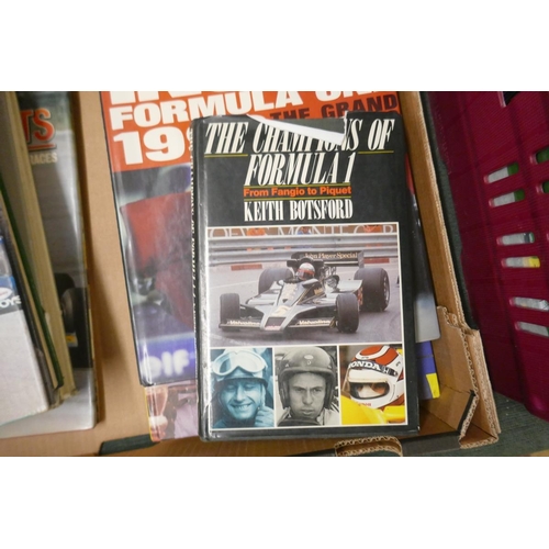 126 - Collection of motor racing books