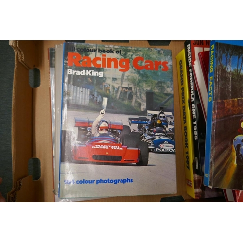 126 - Collection of motor racing books