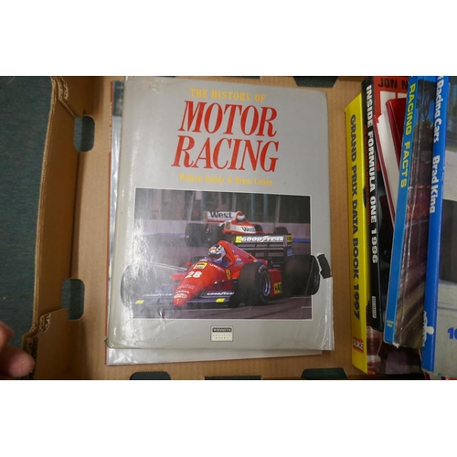 126 - Collection of motor racing books