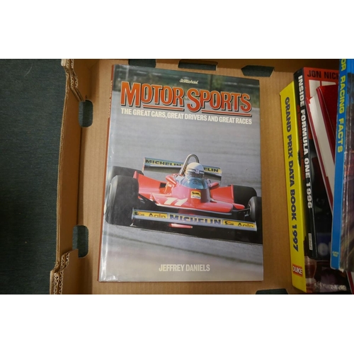 126 - Collection of motor racing books