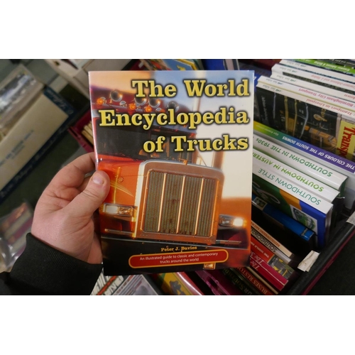 127 - Large collection of automobilia books