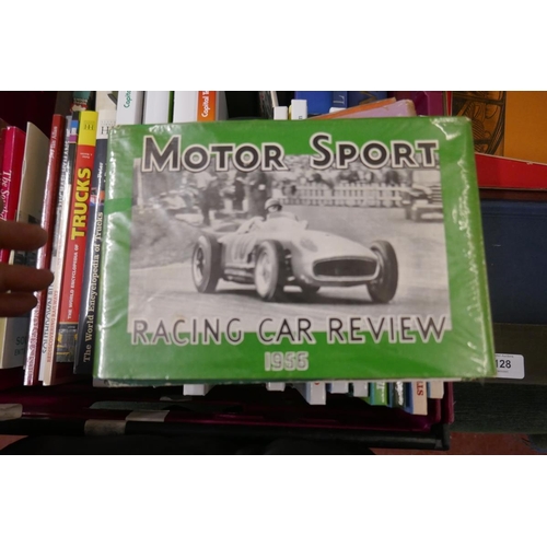 127 - Large collection of automobilia books