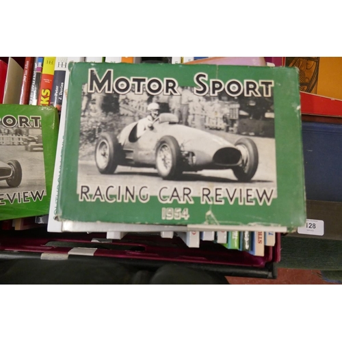 127 - Large collection of automobilia books