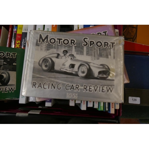 127 - Large collection of automobilia books