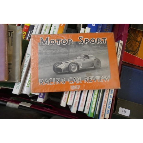 127 - Large collection of automobilia books