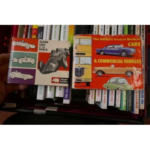 127 - Large collection of automobilia books