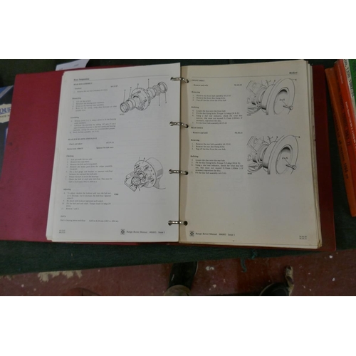 134 - Series 1 Range Rover factory repair operational manual and Haynes manual