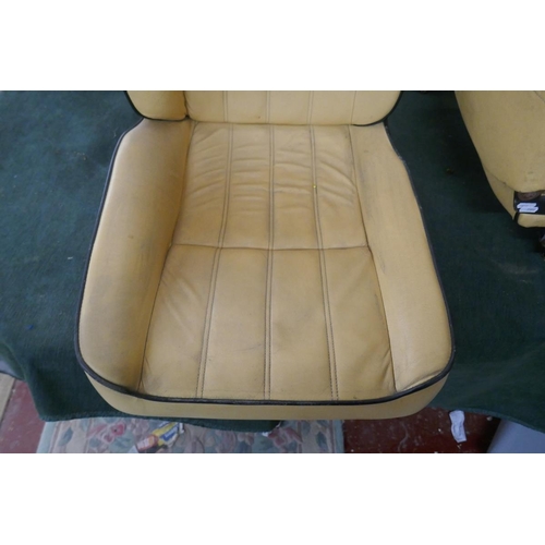 143 - Pair of genuine Lamborghini Countach 25th Anniversary seats in used but good condition