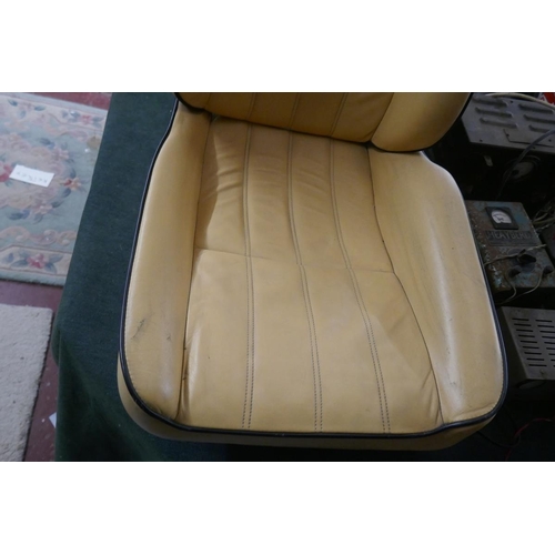 143 - Pair of genuine Lamborghini Countach 25th Anniversary seats in used but good condition