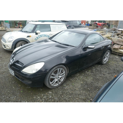 161 - 2005 05 reg Mercedes Benz 350SLK MOT till July