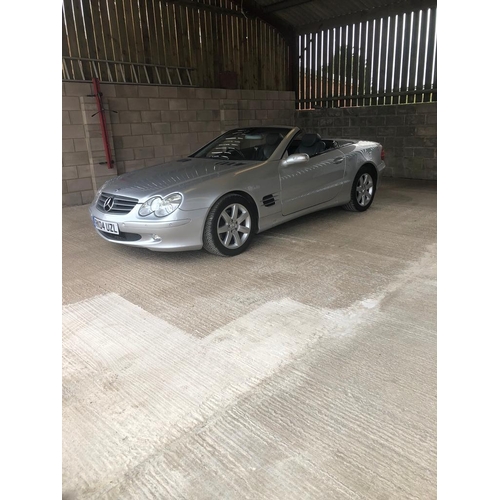 162 - 2004 04 reg Mercedes Benz 350SL, 88000 miles with full MOT