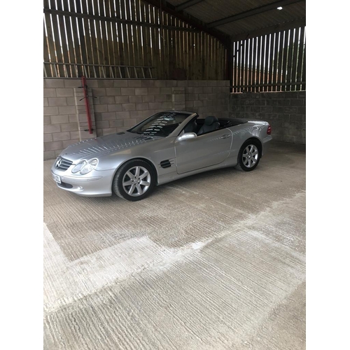 162 - 2004 04 reg Mercedes Benz 350SL, 88000 miles with full MOT