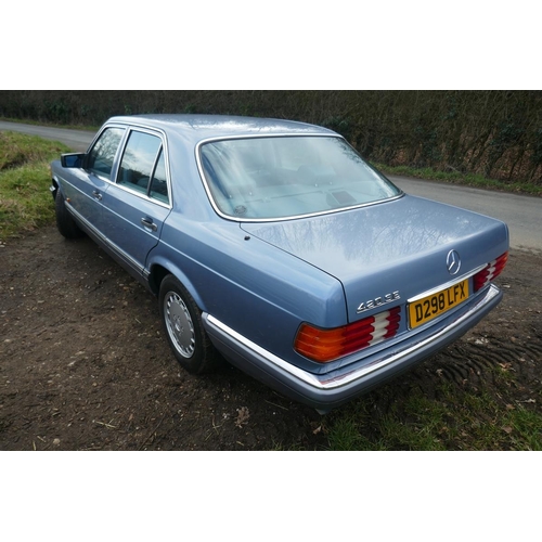 164 - 1986 D reg Mercedes Benz 420SE V8 with just 99000 miles and full MOT